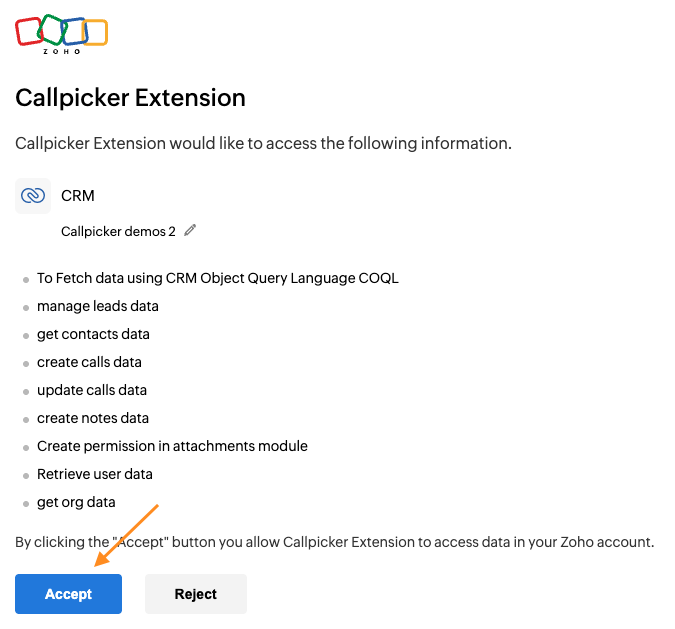 Confirm required permissions
