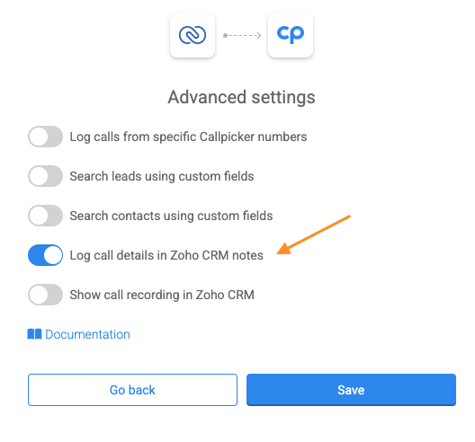 Enable call notes