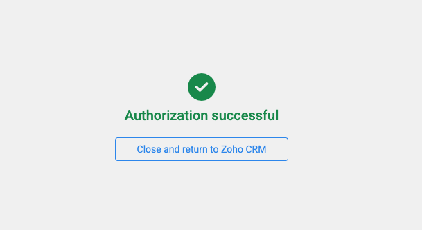 Success Authorization