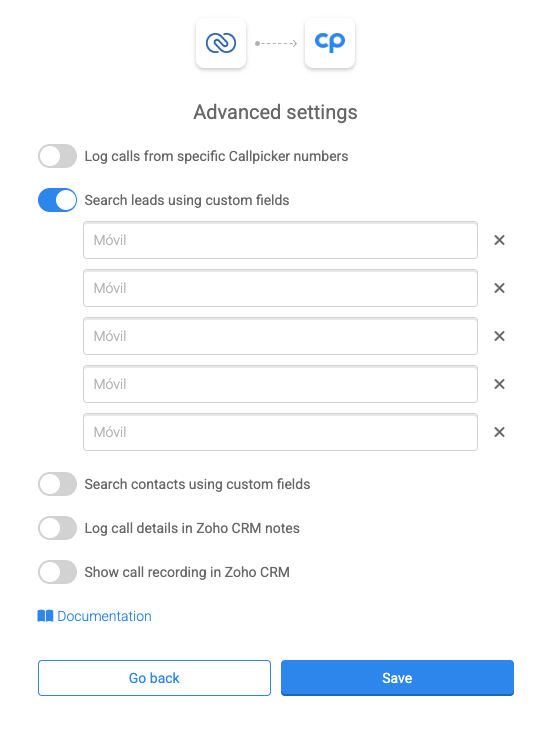 Max inputs for search leads