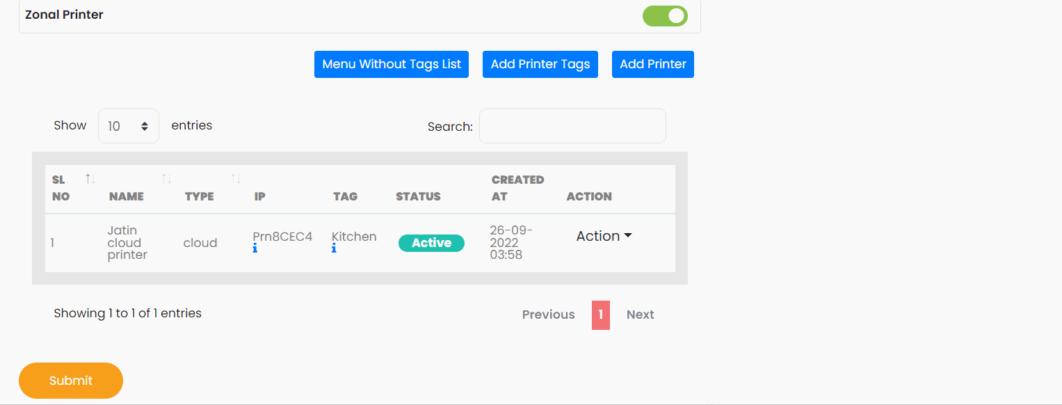 Attaching a tag to an existing item