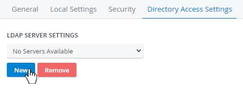 LDAP Server Settings