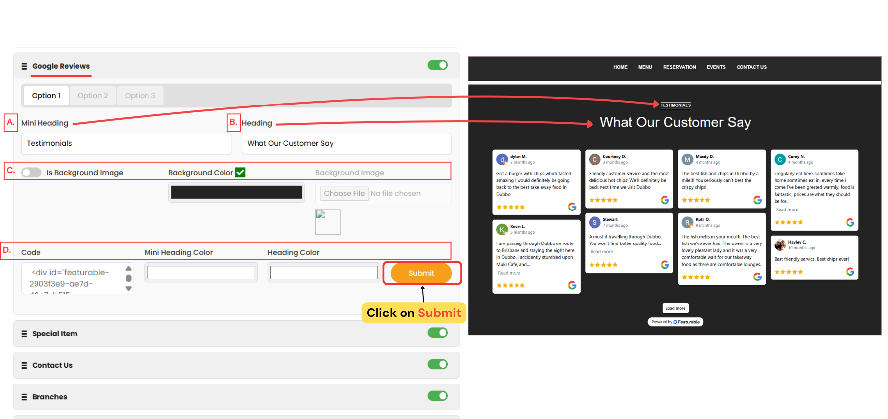 Google Reviews