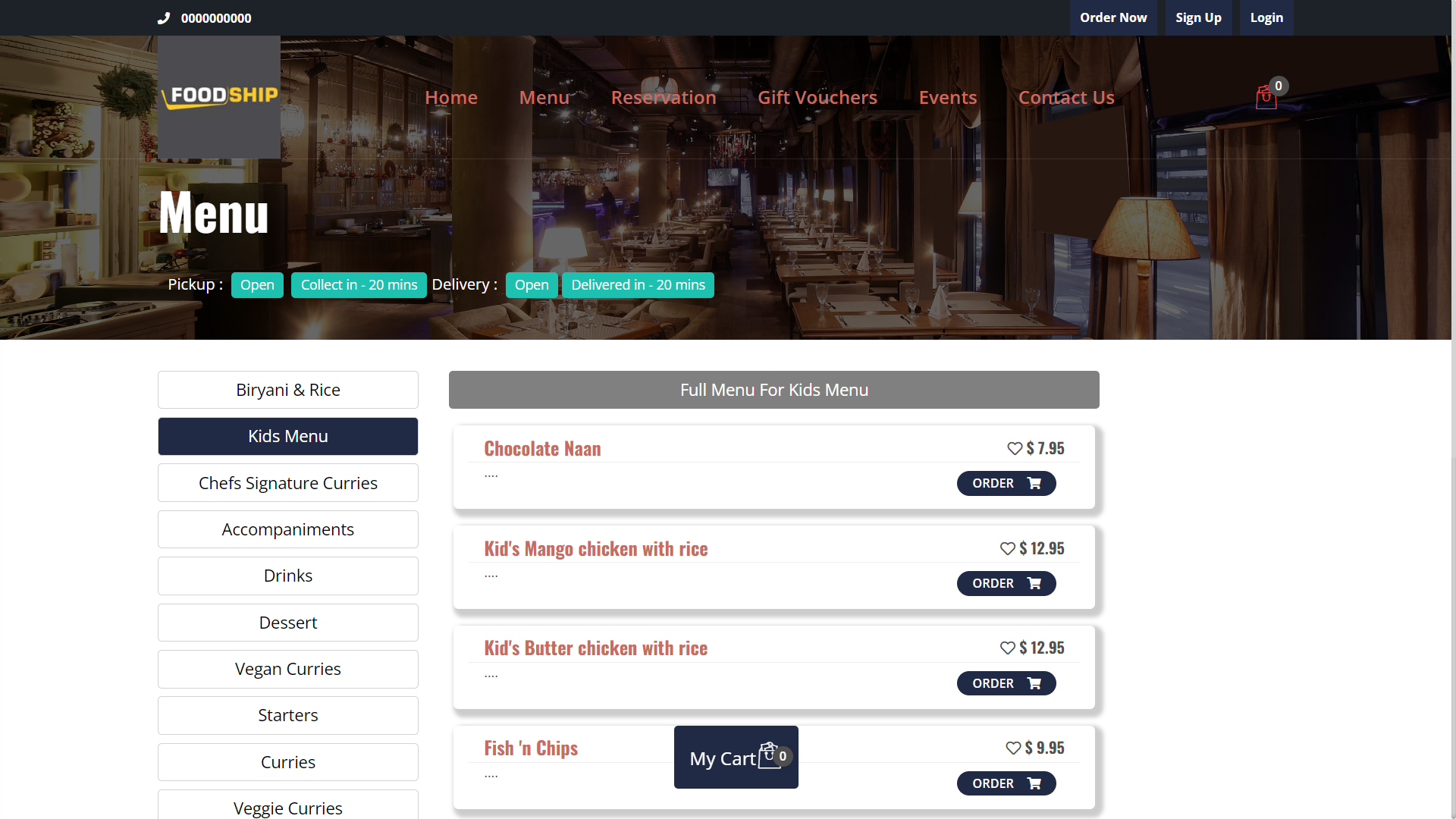 Frontend -List View