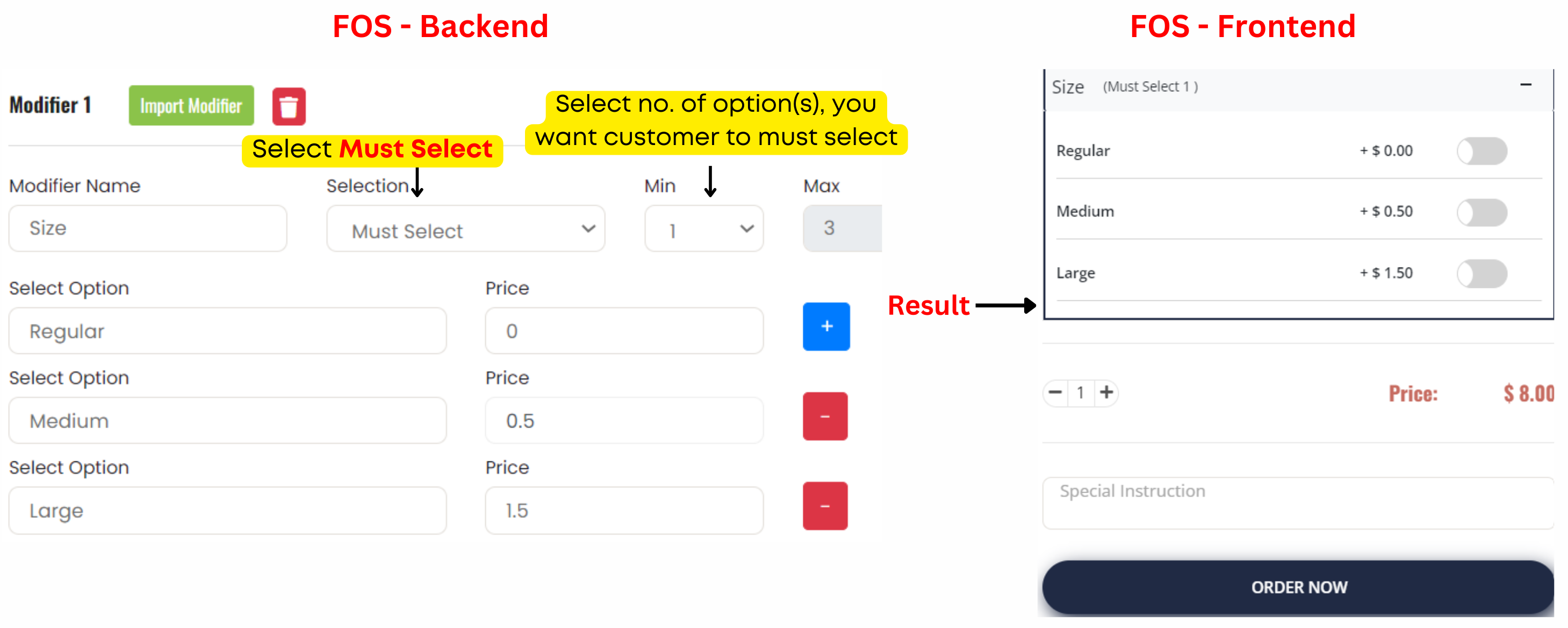 Must Select