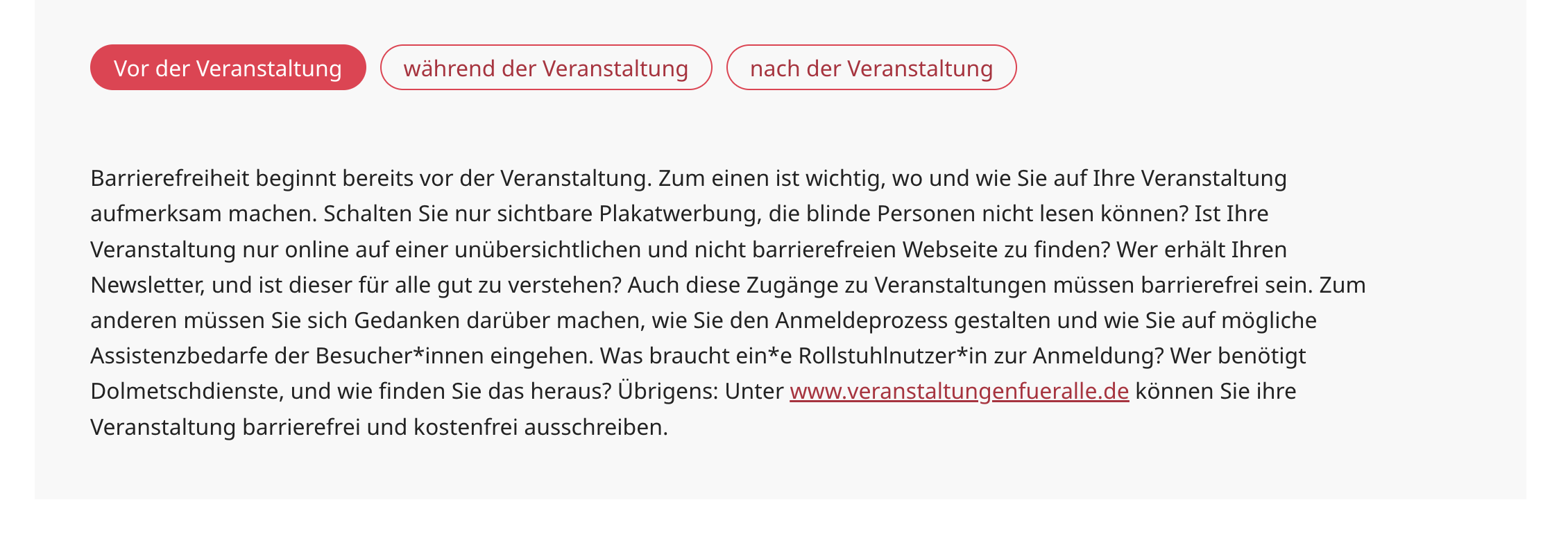 Ausgabe der Tags im Frontend