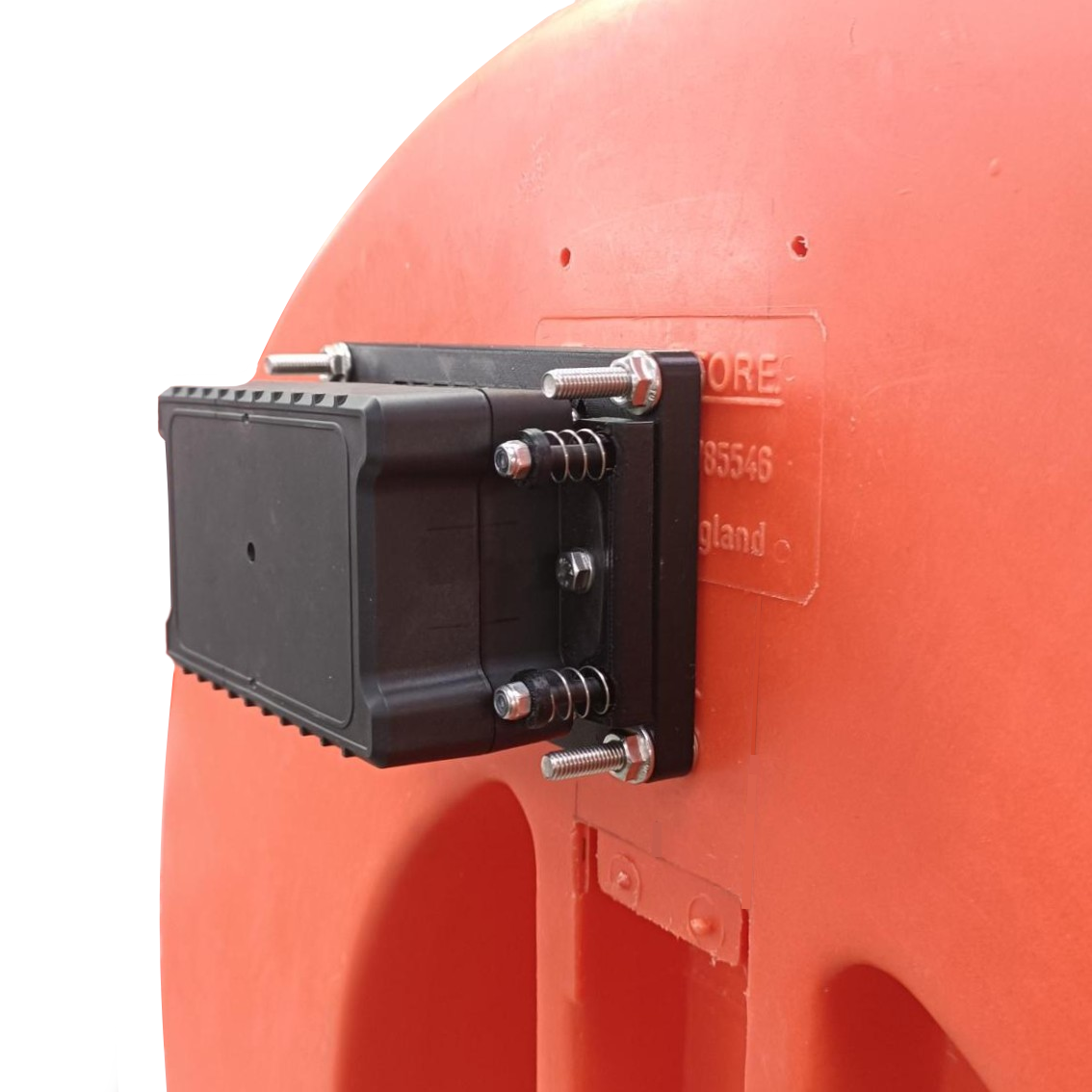 Pedal Module in the closed position when the ring buoy is missing