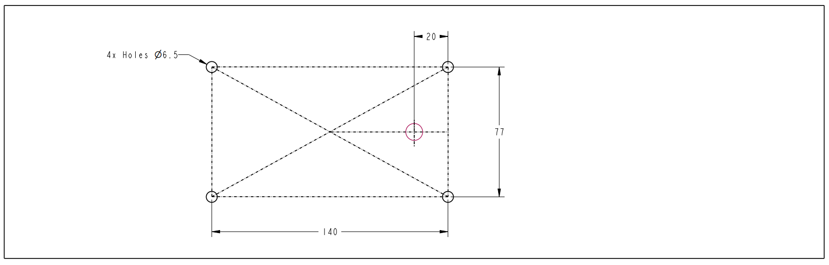 All dimensions in mm