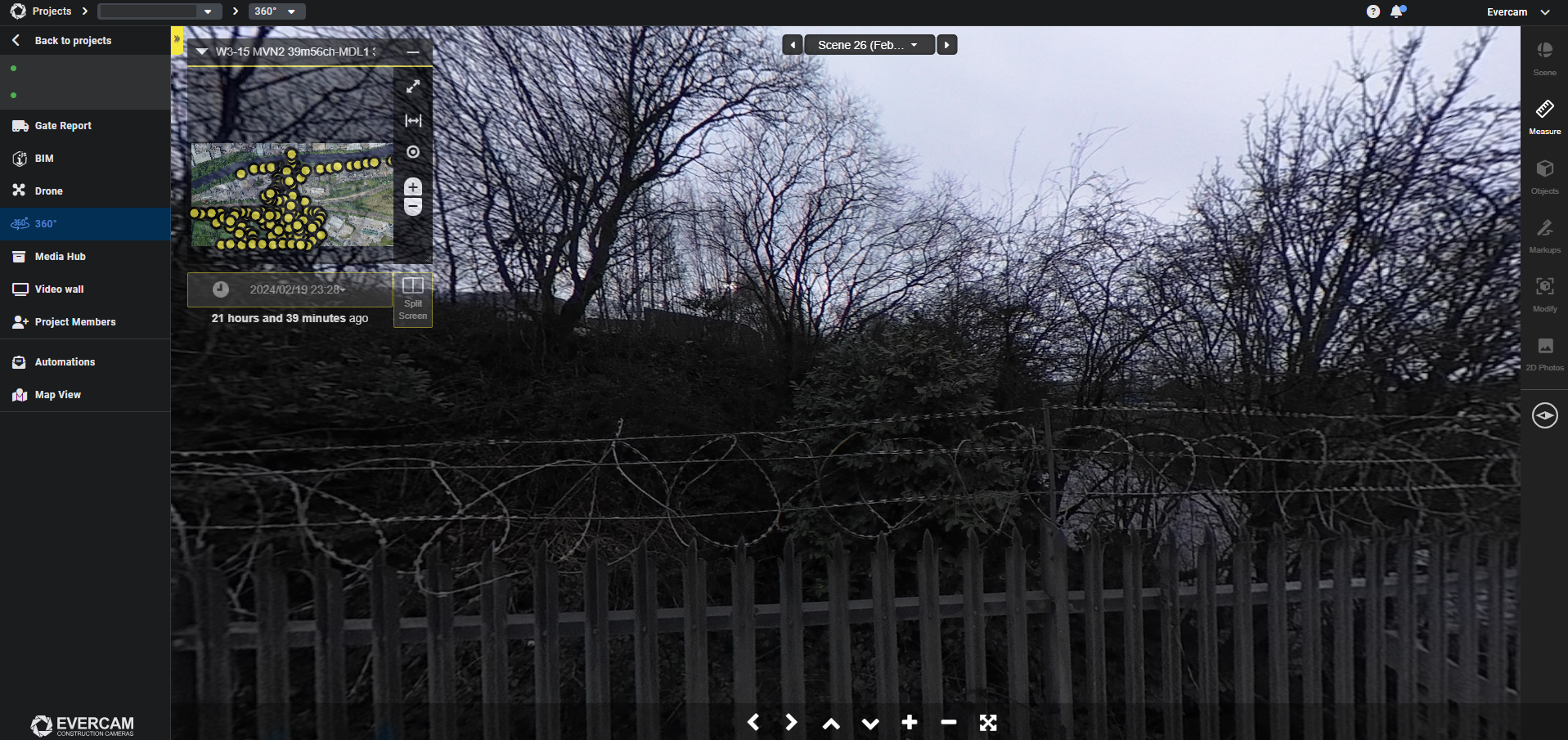 Holobuilder within Evercam