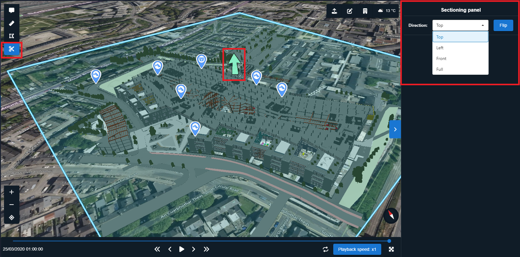 Section Tool