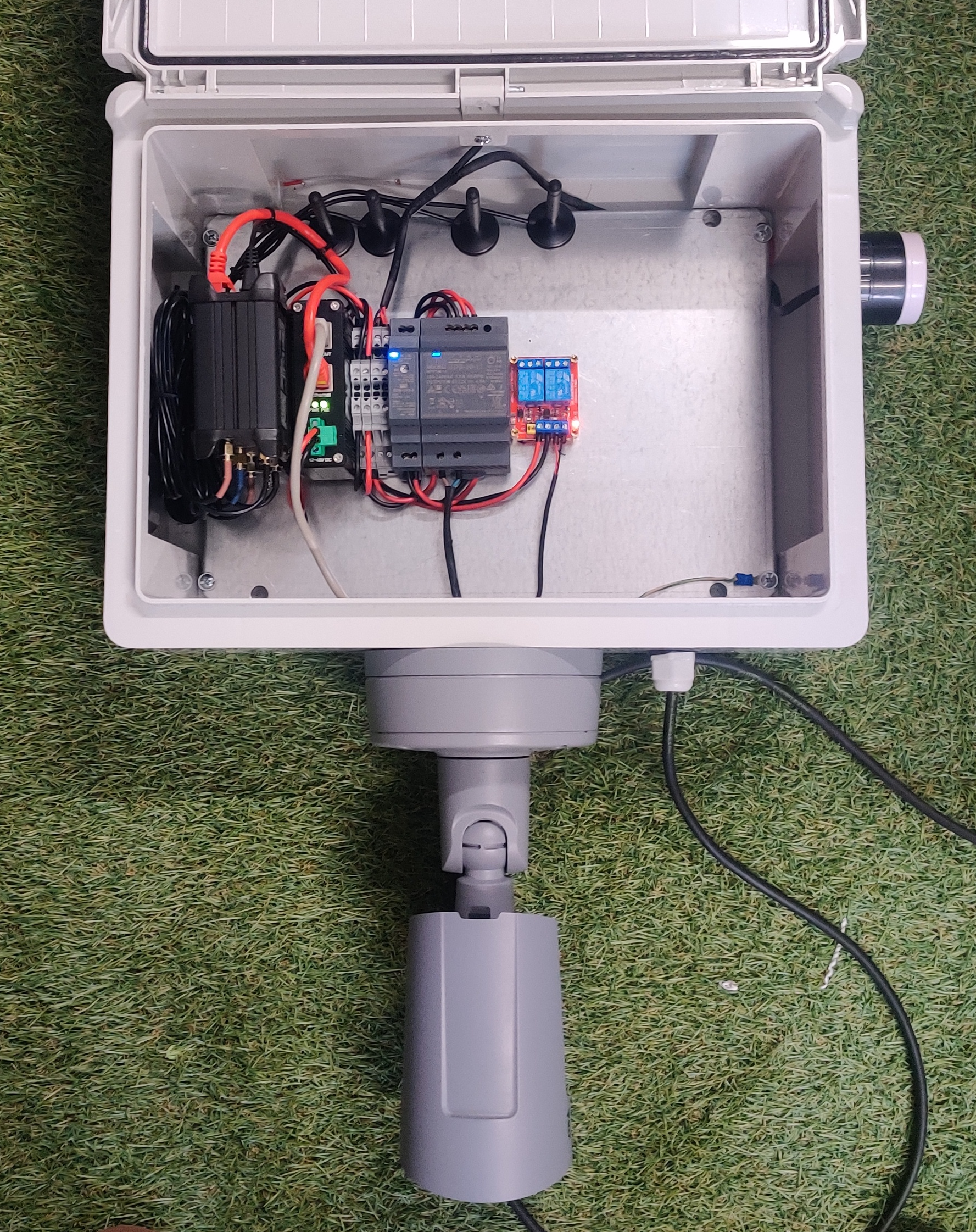 Camera mounted on Kit